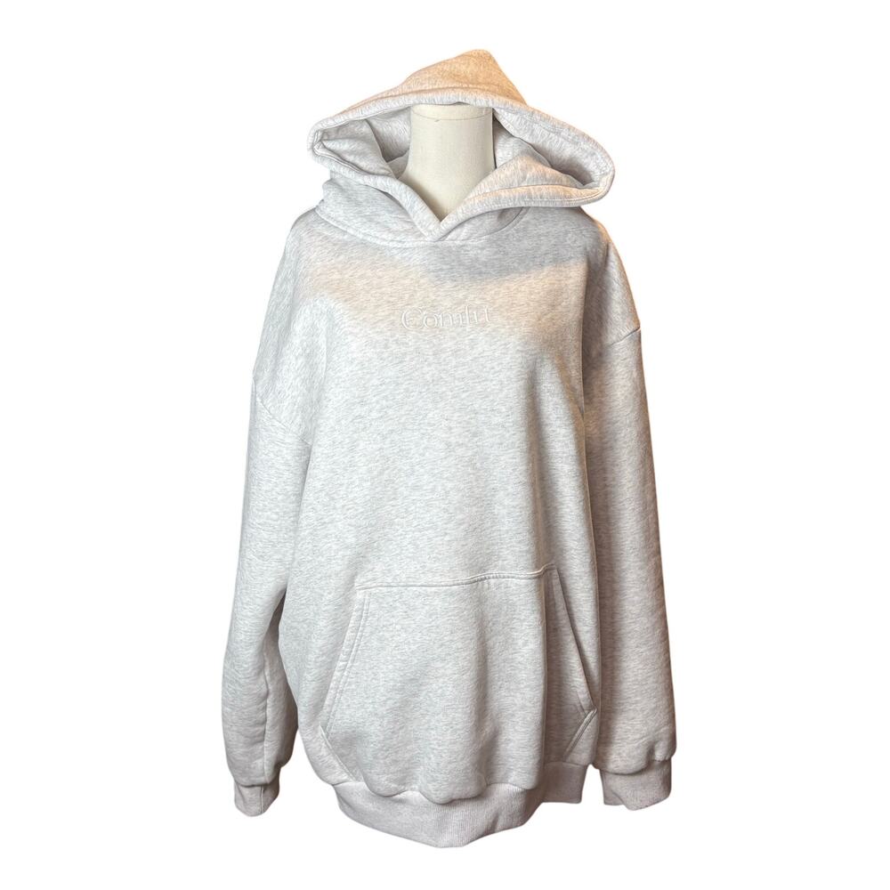 NEW Minimalist Comfrt Hoodie - Unisex Large Grey